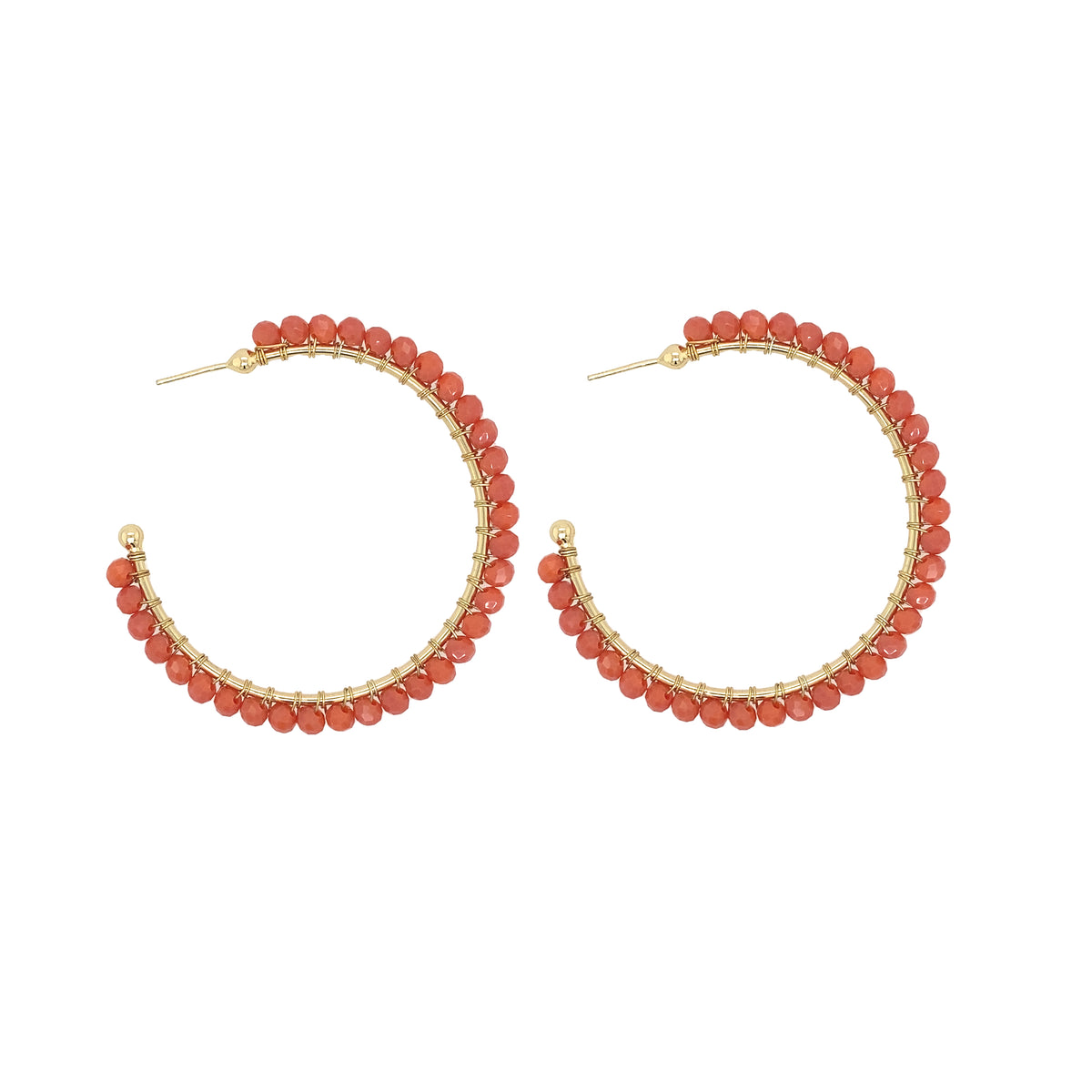 CORAL EARRINGS