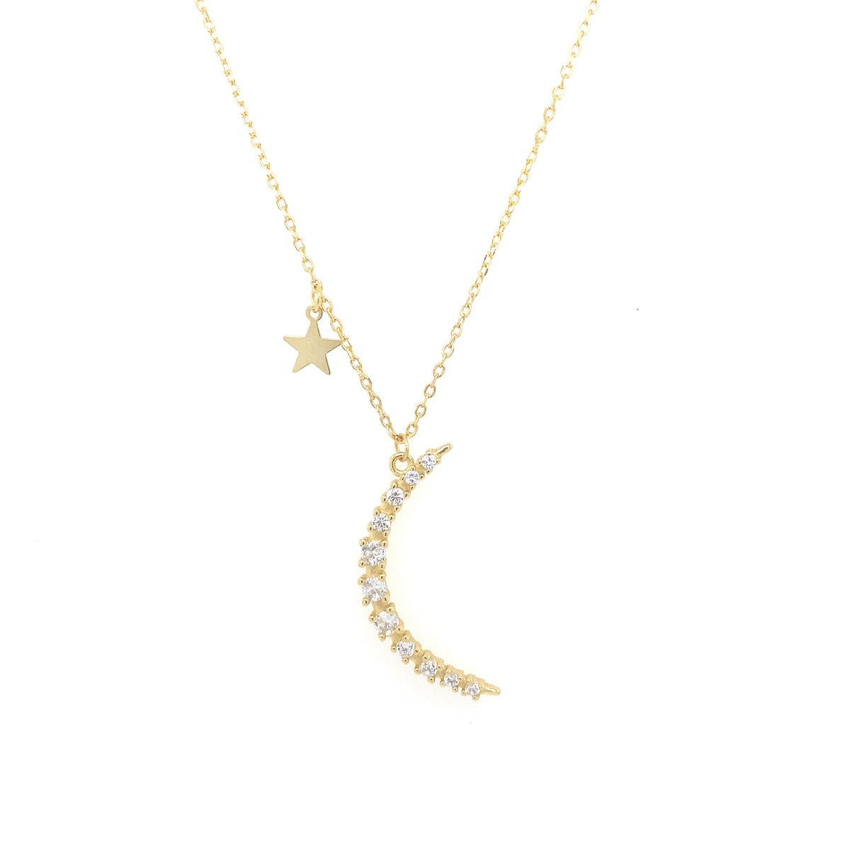 ADRIENNA MOON NECKLACE