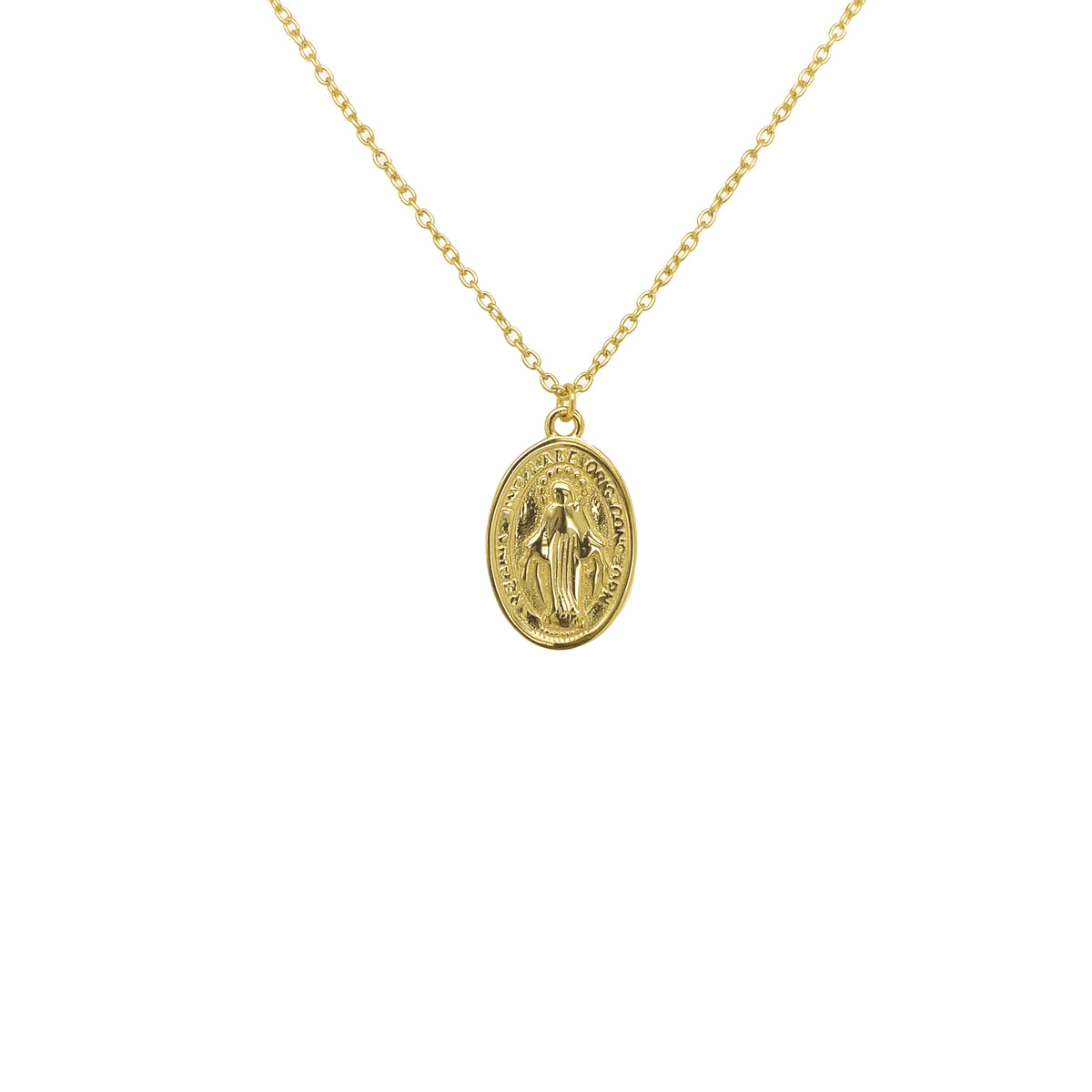 RELI VIRGIN MARY NECKLACE