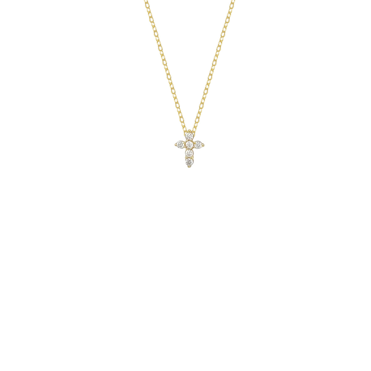 SUBTLE CROSS NECKLACE